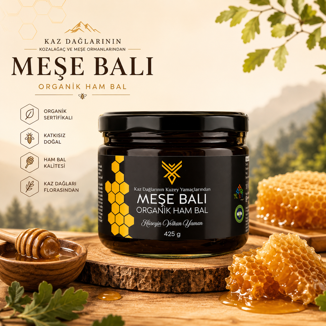 Meşe Balı 425Gr (Hüseyin Volkan Yaman)