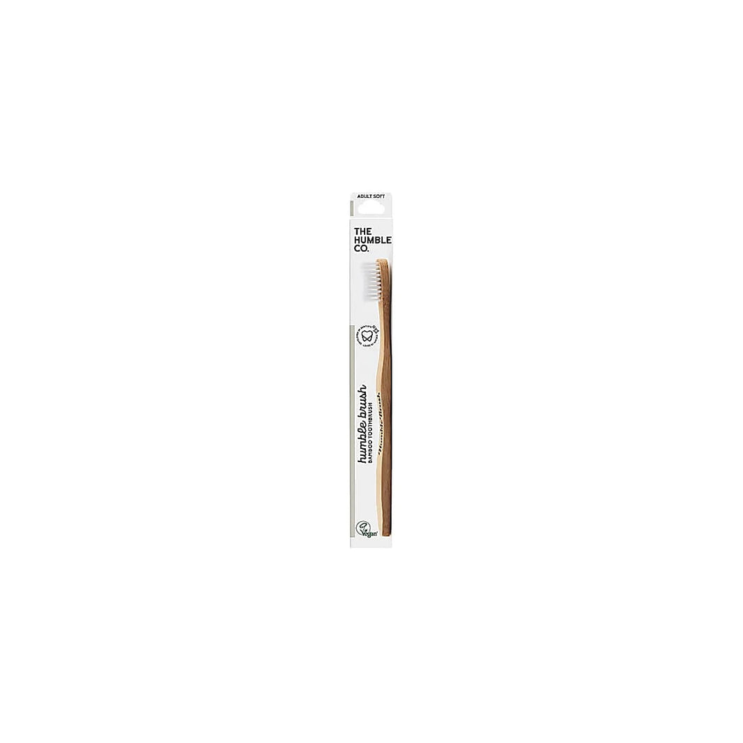 Humble Brush Adult White Soft Yetişkin Diş Fırçası
