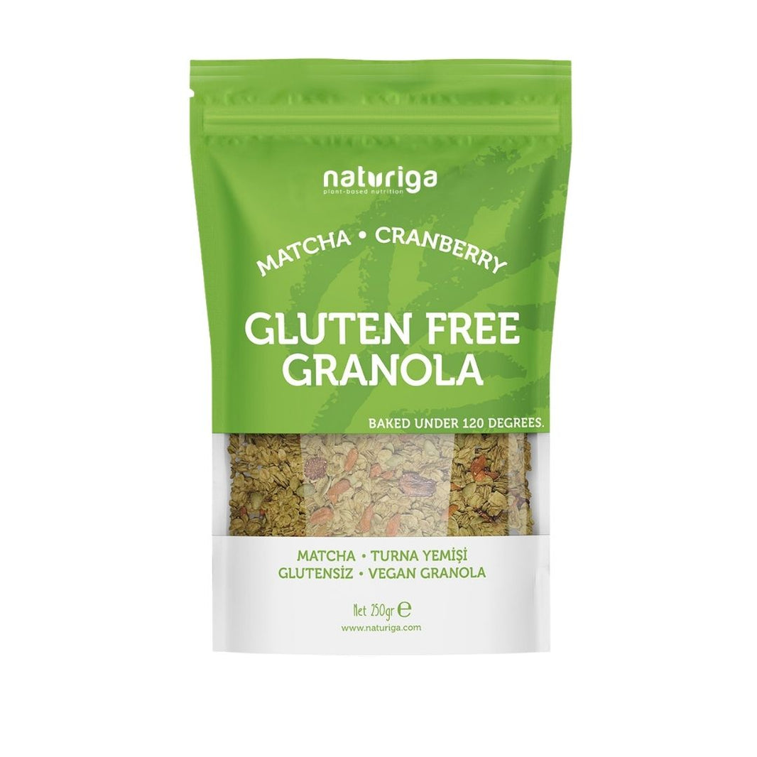 Naturiga Matcha & Cranberry Granola 250Gr