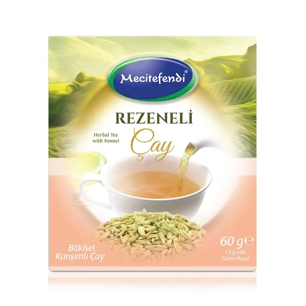 Mecitefendi Rezeneli Çay 40'lı Süzen Poşet Çay