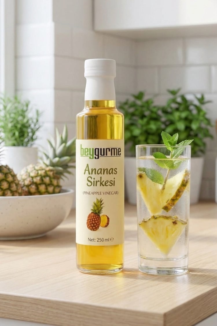 Beyorganik Organik Ananas Sirkesi 250 ml (Pestisit Analizli)