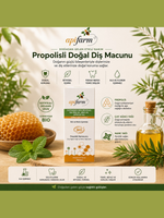 Görseli galeri görüntüleyicisine yükle, Eğriçayır Apifarm Organik Diş Macunu Propolis & Çay Ağacı Yağı