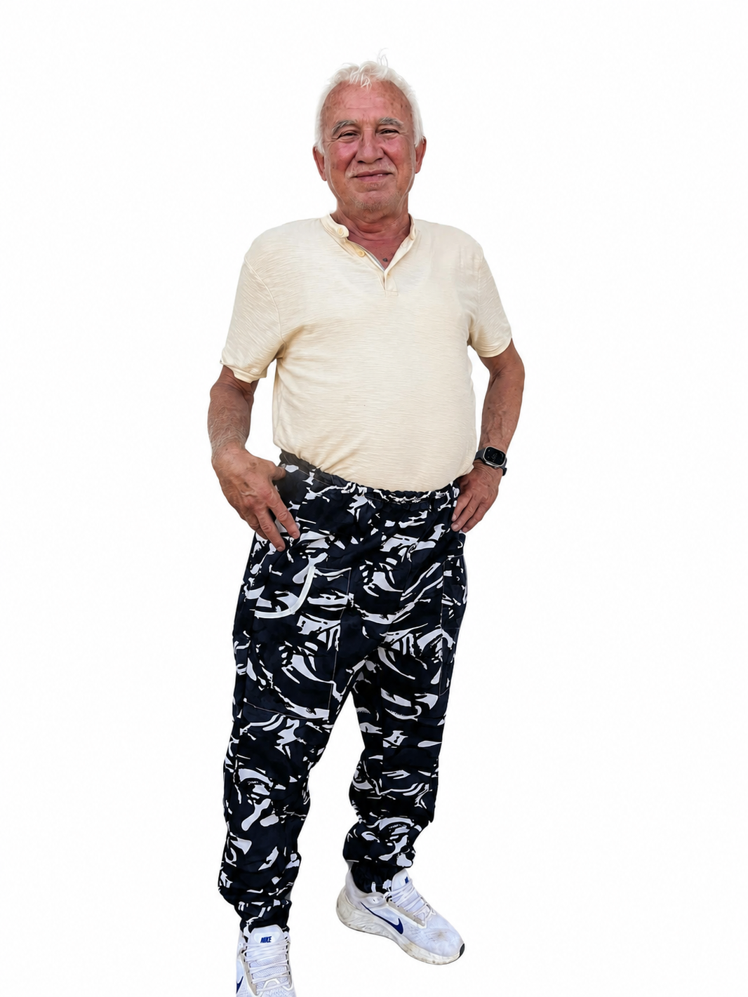 Kamuflaj Desenli Arıcı Pantolonu