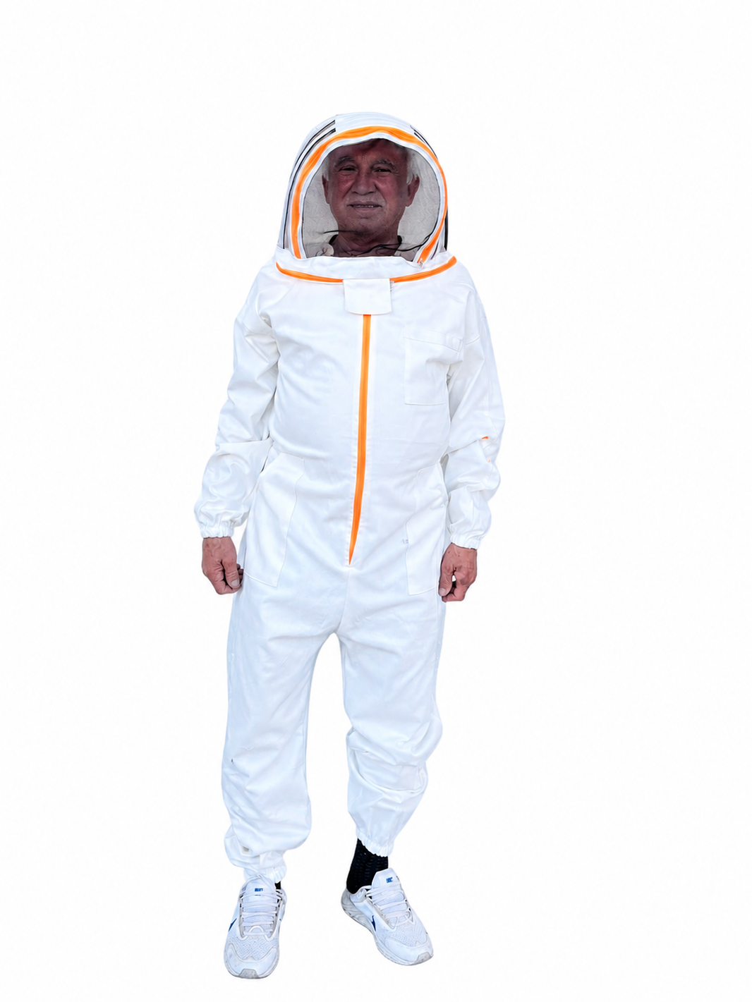3 Cepli Fermuarlı Astronot Arıcı Tulumu