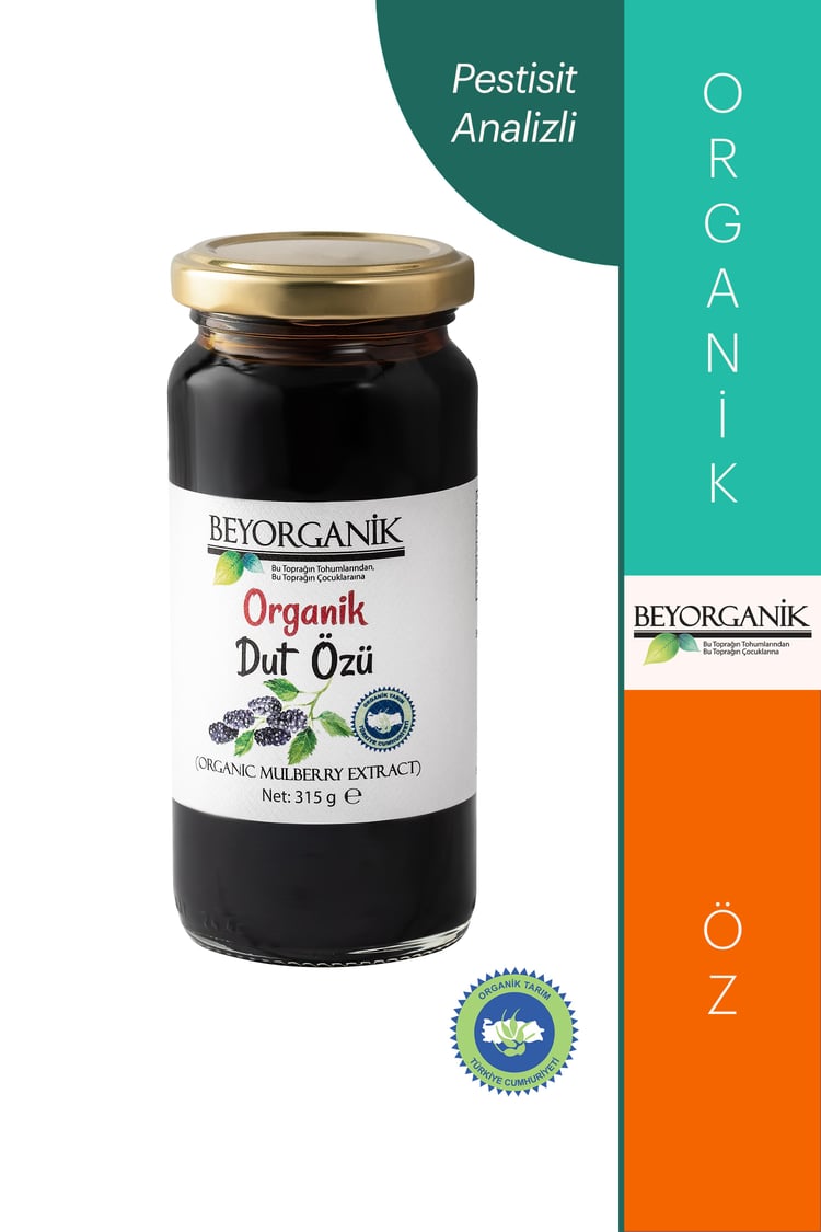 Beyorganik Organik Dut Özü 315gr (Pestisit Ve Ağır Metal Analizli)