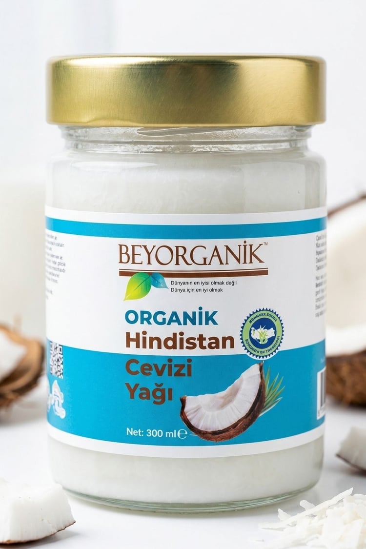 Beyorganik Organik Hindistan Cevizi Yağı 300 ml