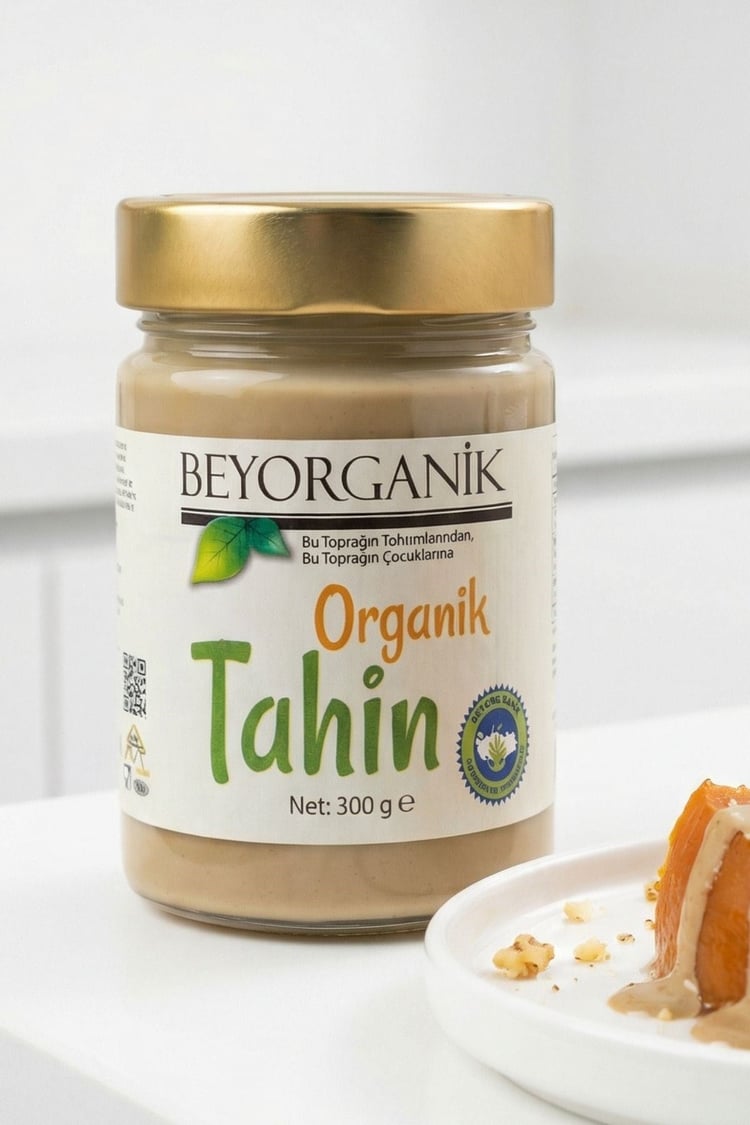 Beyorganik Organik Tahin 300 gr (Salmonella Analizli)