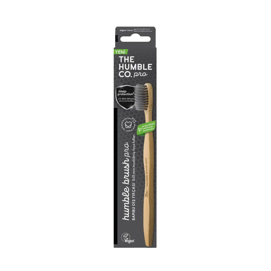 Humble Pro Line Silver Infused Soft Yetişkin Diş Fırçası - Gümüş