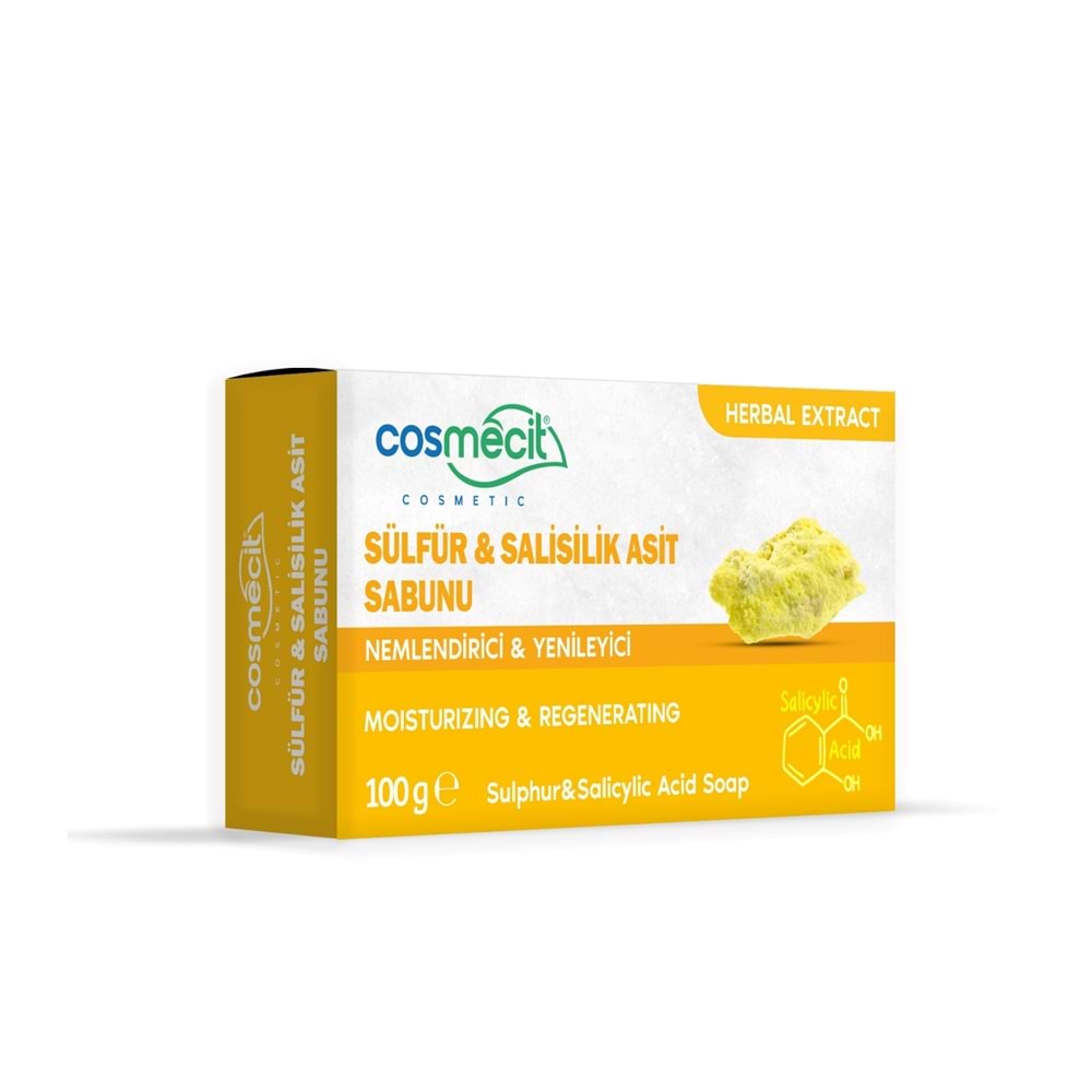 Cosmecit Sülfür ve Salisilik Asit Sabunu 100 Gr