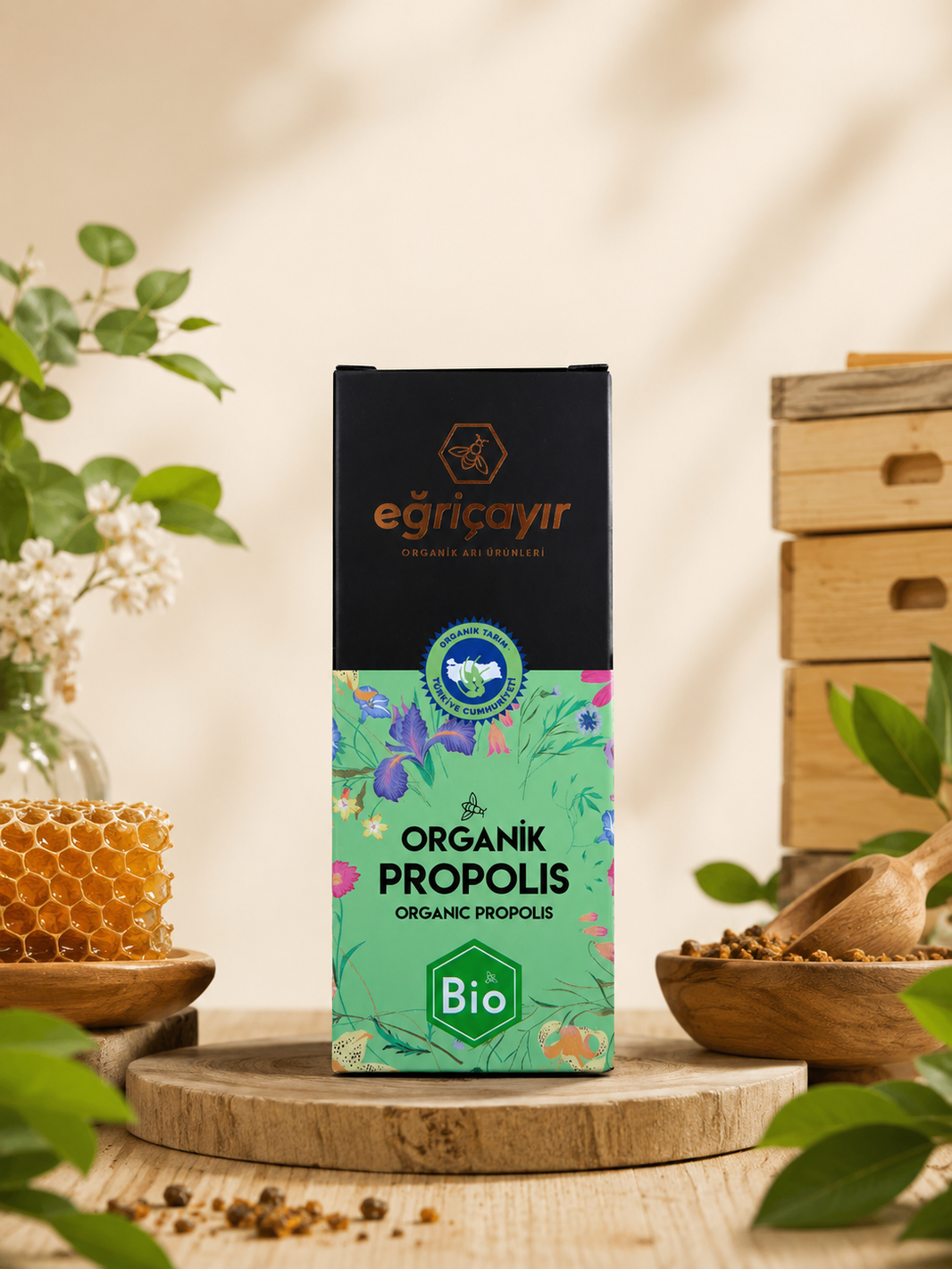 Eğriçayır Organik Propolis 20ML (Alkol Bazlı)