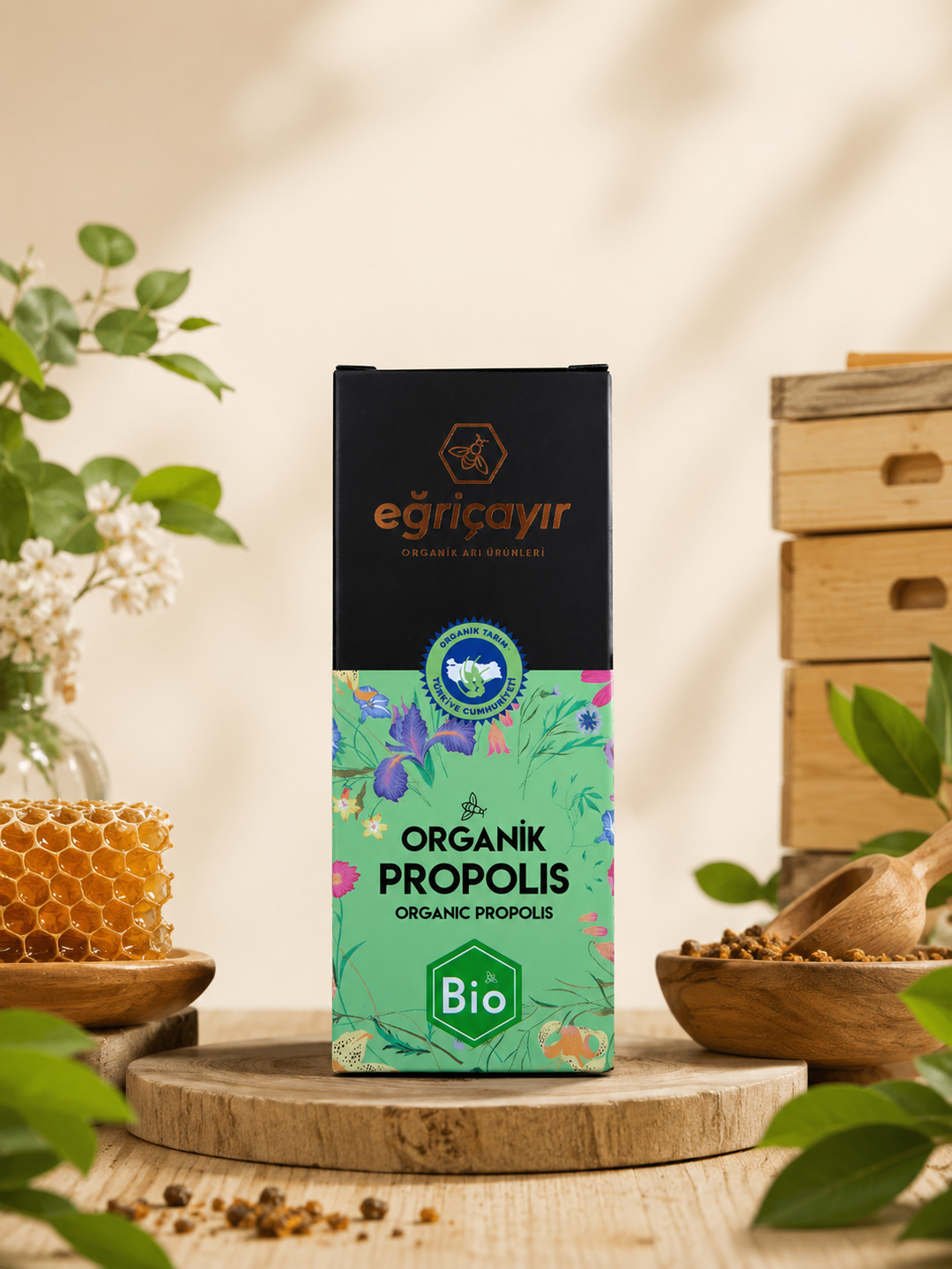 Eğriçayır Organik Propolis 20ML (Alkol Bazlı)