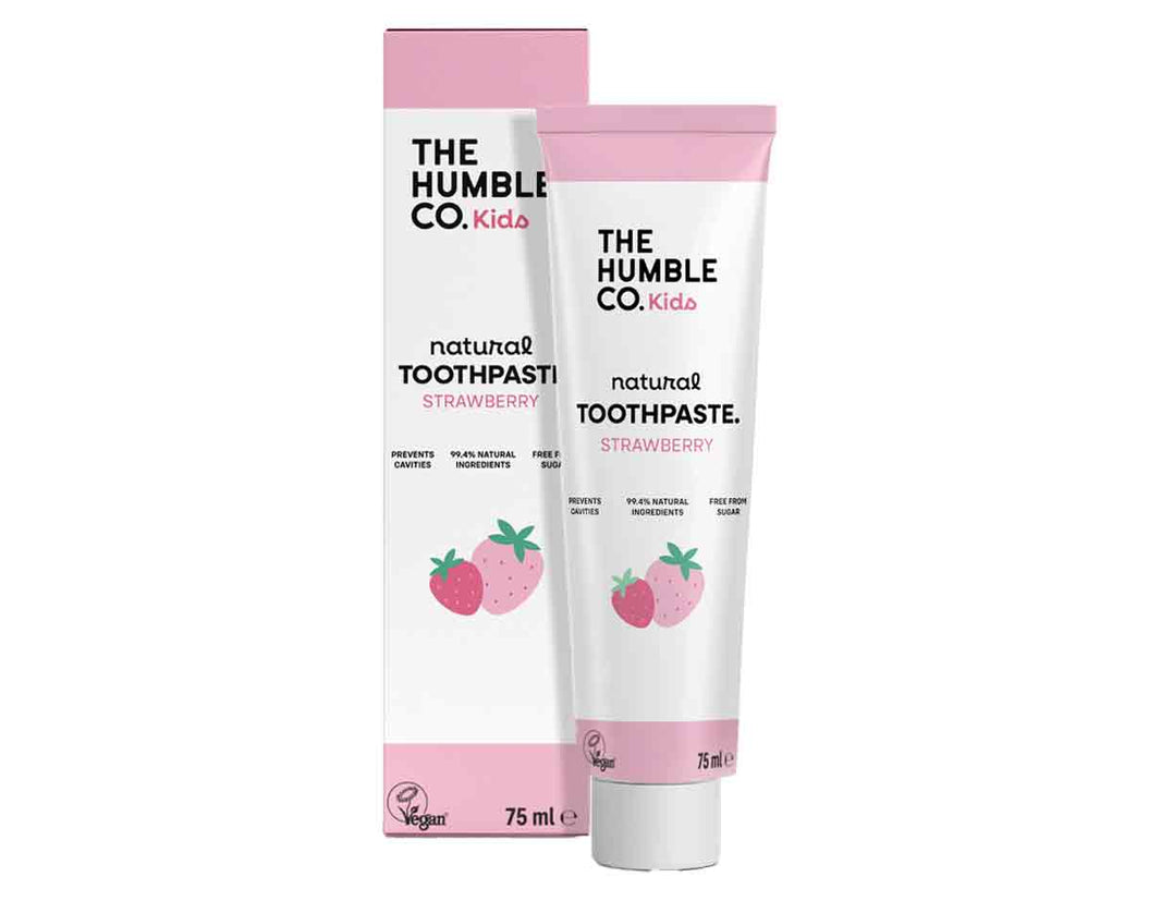 The Humble Co Kids Natural Strawberry Toothpaste 75 ml