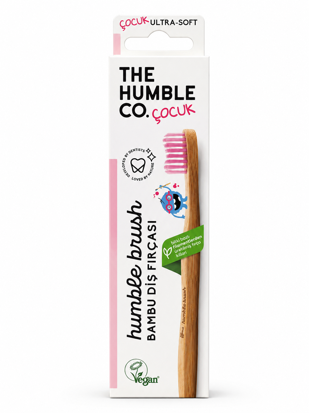 Humble Brush Kids Purple Ultra Soft Çocuk Diş Fırçası