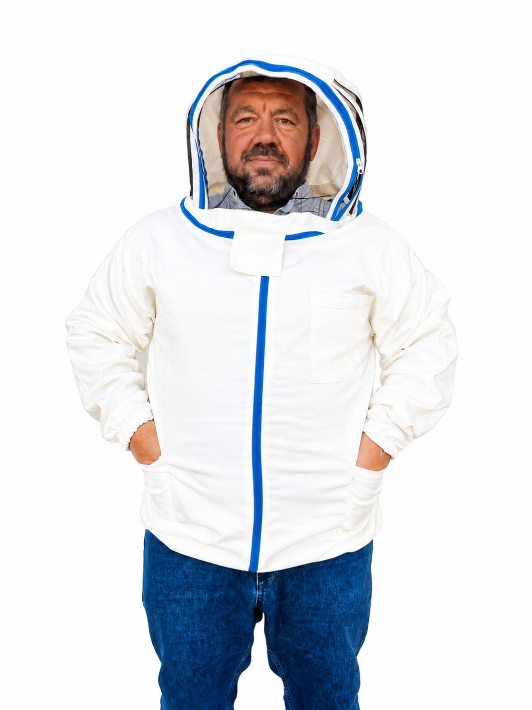 Fermuarlı Astronot Arıcı Maskesi