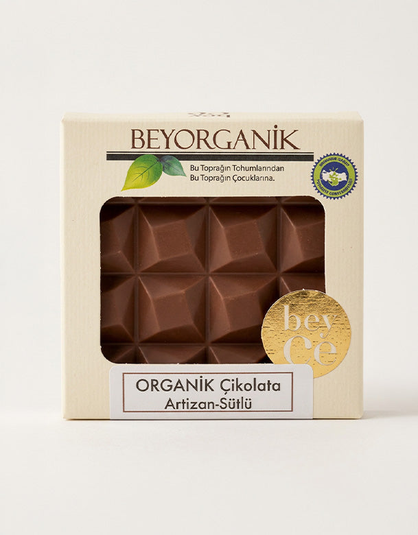Beyorganik Organik Artizan Sütlü Çikolata 40 gr