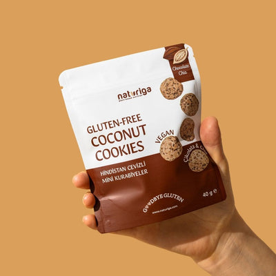 Naturiga Çikolata & Chialı Hindistan Cevizli Yumuşak Kurabiye 40gr
