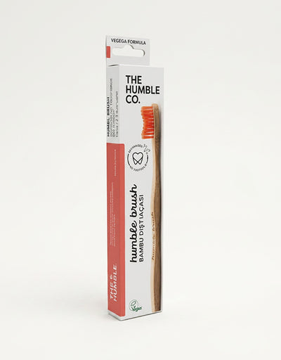 Humble Brush Adult Red Soft (Kırmızı) Yetişkin Diş Fırçası