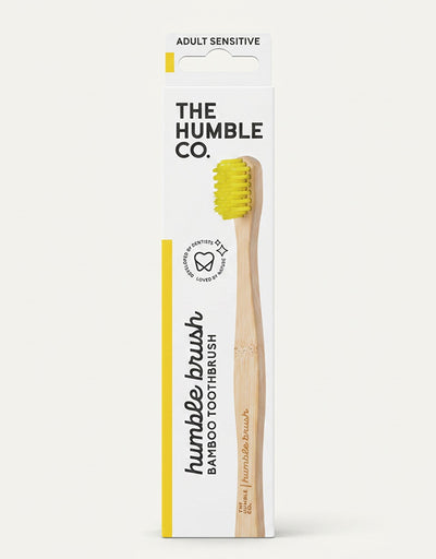 Humble Brush Adult Sensitive Yellow Yetişkin Diş Fırçası