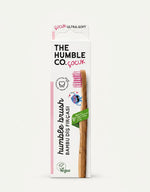 Görseli galeri görüntüleyicisine yükle, Humble Brush Kids Purple Ultra Soft Çocuk Diş Fırçası
