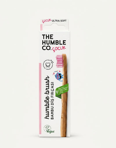 Humble Brush Kids Purple Ultra Soft Çocuk Diş Fırçası