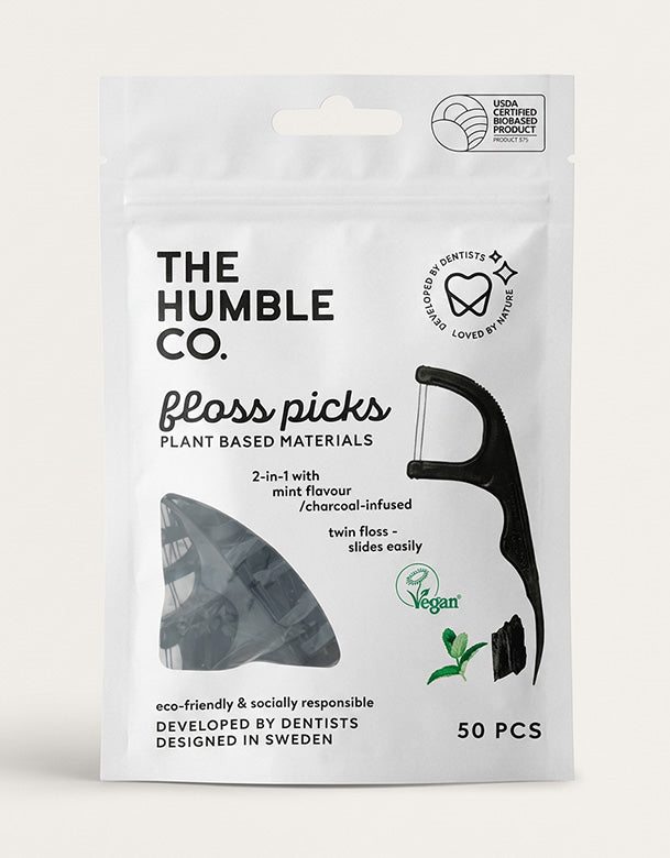 Humble_corn_starch_floss_picks_charcoal