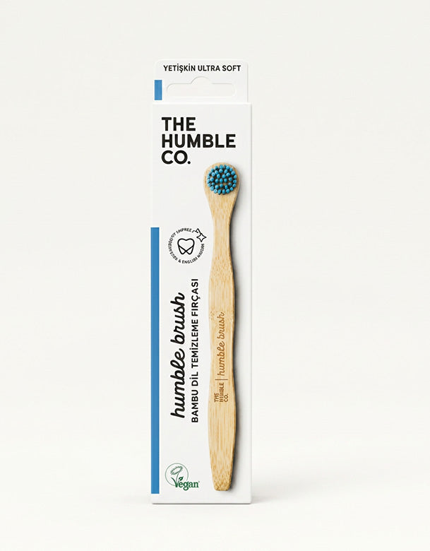 Humble Tongue Cleaner Blue - Mavi Diş Fırçası