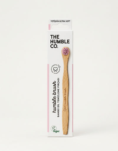 Humble Tongue Cleaner Pink - Pembe Diş Fırçası