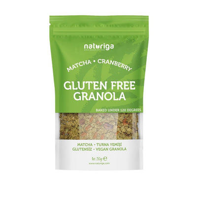 Naturiga Matcha & Cranberry Granola 250Gr