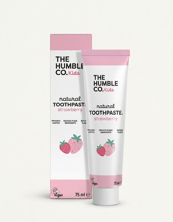 The Humble Co Kids Natural Strawberry Toothpaste 75 ml