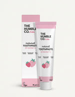 Görseli galeri görüntüleyicisine yükle, The Humble Co Kids Natural Strawberry Toothpaste 75 ml
