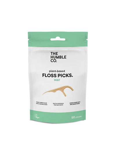 Humble Corn Starch Floss Picks Mint