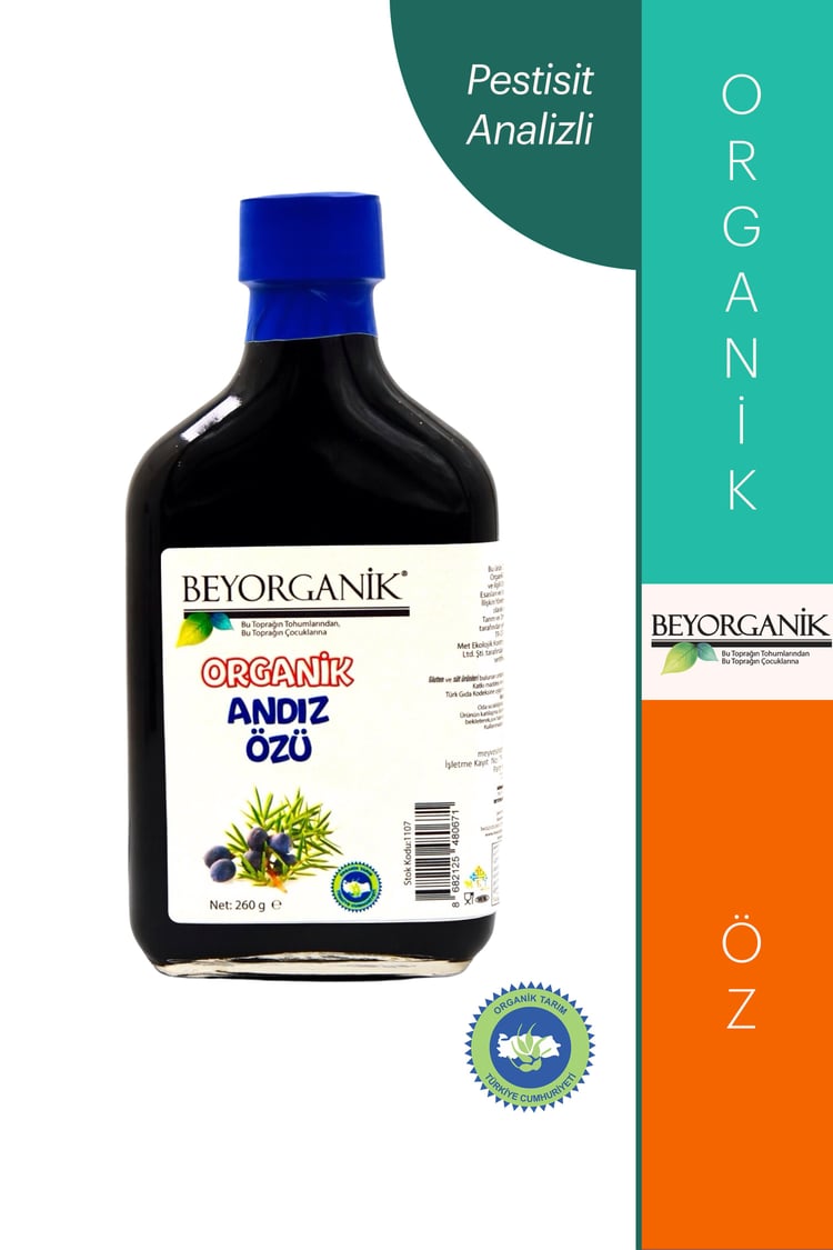 Beyorganik Organik Andız Özü 260 gr (Pestisit ve Ağır Metal Analizli)
