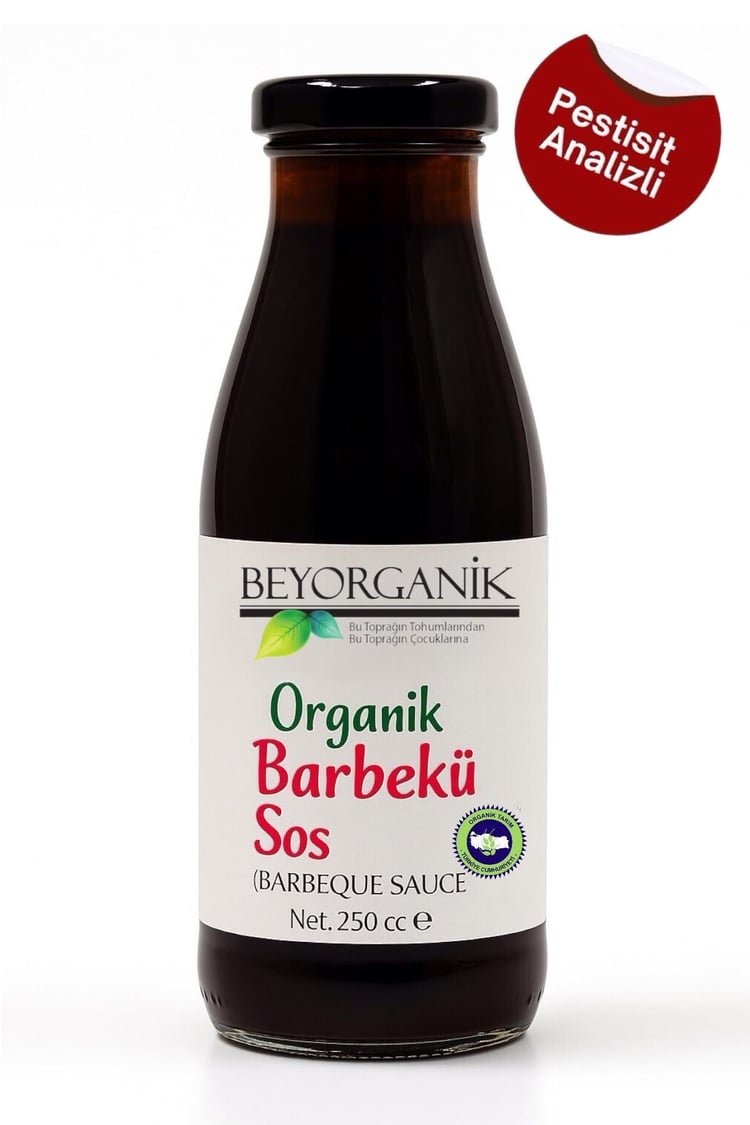 Beyorganik Organik Barbekü Sos 250 cc (Pestisit Analizli)