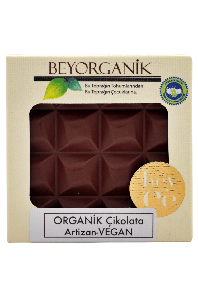Beyorganik Organik Artizan Çikolata Vegan 40 gr