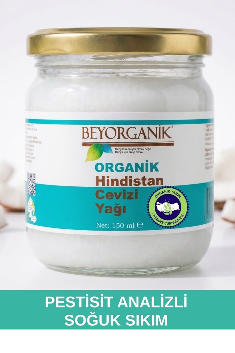 Beyorganik Organik Hindistan Cevizi Yağı 150 ml