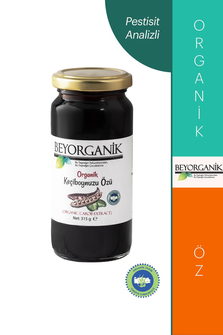Beyorganik Organik Keçiboynuzu Özü 315Gr (Pestisit Analizli)