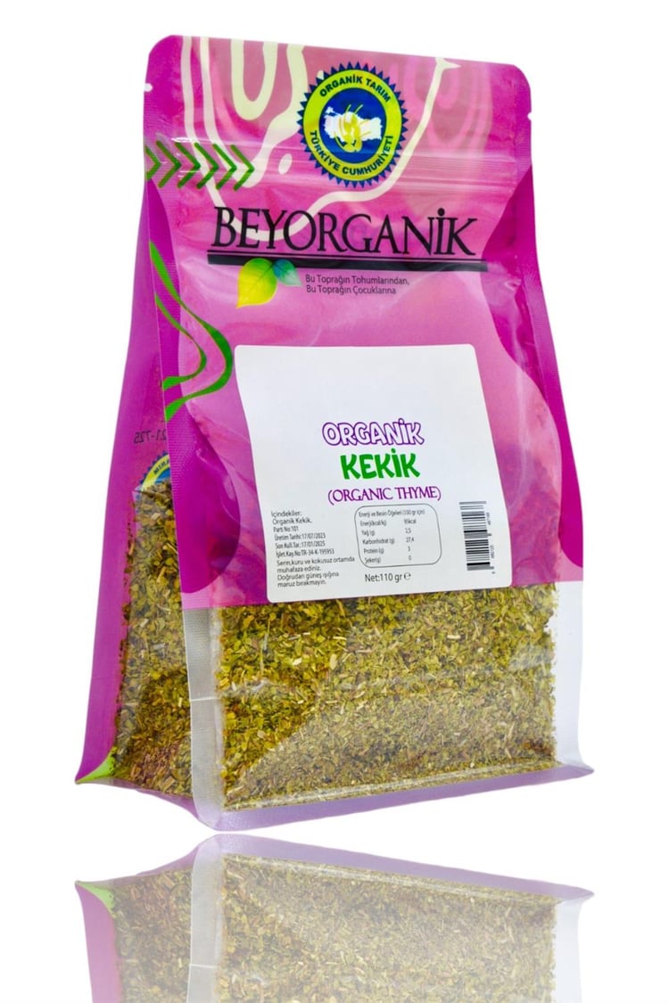 Beyorganik Organik Kekik 110Gr (Pestisit Analizli)