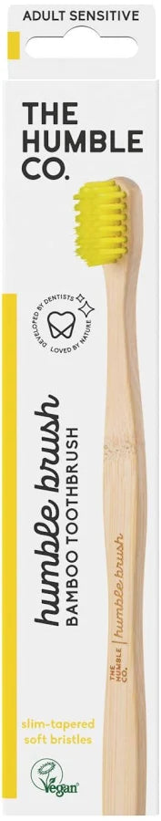 Humble Brush Adult Sensitive Yellow Yetişkin Diş Fırçası